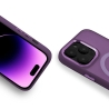 Etui MAGMAT MAGSAFE für Apple iPhone 14 PRO dunkelviolett