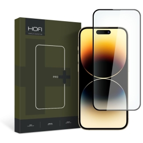 SZKO HARTOWANE HOFI GLASS PRO+ IPHONE 15 BLACK