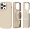 TECH-PROTECT SILICONE MAGSAFE IPHONE 13 / 14 BEIGE