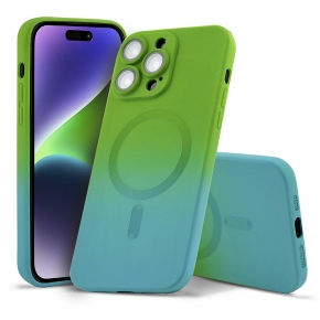 Etui OMBRE MAGSAFE für Apple iPhone 13 PRO MAX grün