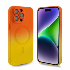 Etui OMBRE MAGSAFE für Apple iPhone 13 PRO MAX orange