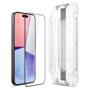 SZKO HARTOWANE SPIGEN GLAS.TR EZ FIT FC IPHONE 15 PRO MAX BLACK