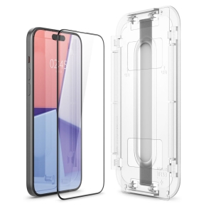 SZKO HARTOWANE SPIGEN GLAS.TR EZ FIT FC IPHONE 15 BLACK