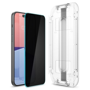 SZKO HARTOWANE SPIGEN GLAS.TR EZ FIT IPHONE 15 PLUS PRIVACY