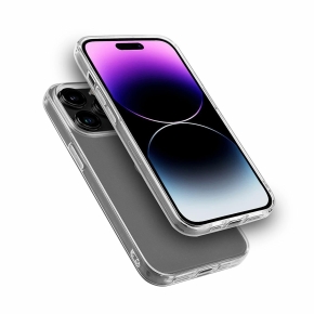 SLIM 2mm Case for Apple iPhone 15 fine hole transparent