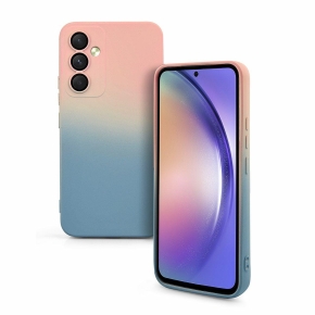 Etui OMBRE do Samsung A14 4G/5G różowy