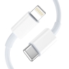 TECH-PROTECT C35W 2-PORT NETWORK CHARGER PD 35W + LIGHTNING CABLE WHITE