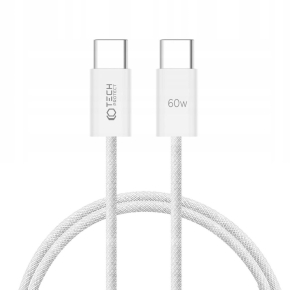TECH-PROTECT ULTRABOOST CLASSIC TYPE-C CABLE PD 60W / 3A 100CM WHITE