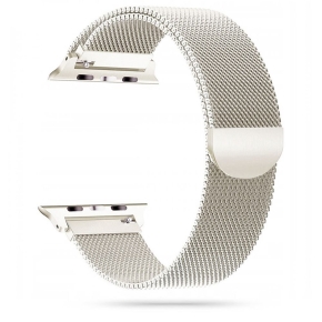 TECH-PROTECT MILANESEBAND APPLE WATCH 8 / 9 / 10 / 11 / SE (40 / 41 / 42 MM) STARLIGHT