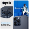 OSŁONA APARATU SPIGEN OPTIK PRO GLAS.TR ”EZ FIT” CAMERA PROTECTOR 2-PACK IPHONE 14 PRO / MAX / 15 PRO / MAX / 16 PRO / MAX / 17 