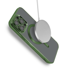 Etui MAGSHINE MAGSAFE für Apple iPhone 14 grün