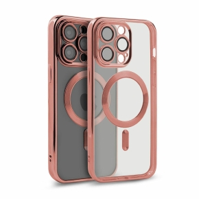 Etui MAGSHINE MAGSAFE für Apple iPhone 15 rosa