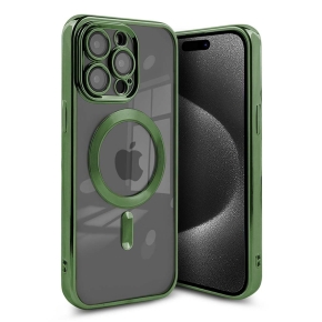 Etui MAGSHINE MAGSAFE für Apple iPhone 15 PRO MAX grün