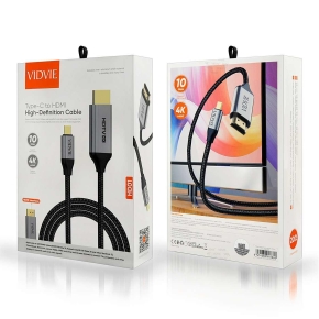 Cable VIDVIE HD01 Type-C/HDMI 2m gray