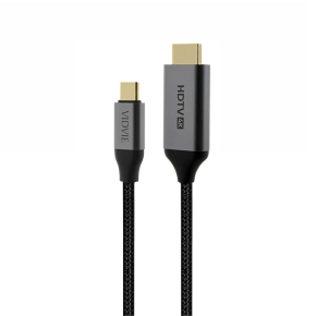 Cable VIDVIE HD01 Type-C/HDMI 2m gray