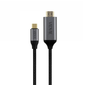 kabel vidvie hd01 typec hdmi szary