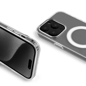 MAGSAFE Hülle für Apple iPhone 15 transparent