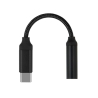 Adapter REVERSE Type C/Jack 3.5mm czarny BAG