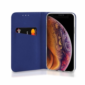 MAGNET BOOK Case for OPPO A58 4G navy blue