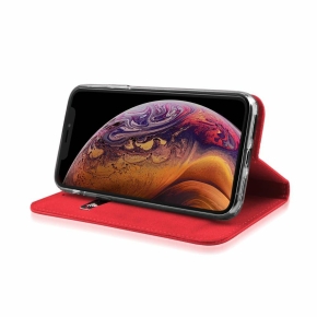 MAGNET BOOK Case for Motorola MOTO G54 5G red