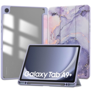 TECH-PROTECT SC PEN HYBRID GALAXY TAB A9+ PLUS 11.0 X210 / X215 / X216 VIOLETT MARMOR