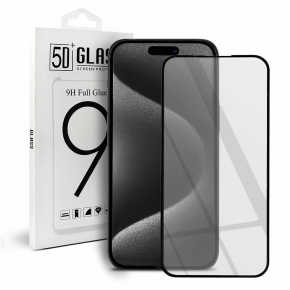 Tempered Glass 5D BP for Apple iPhone 12/12 PRO Full Glue Black