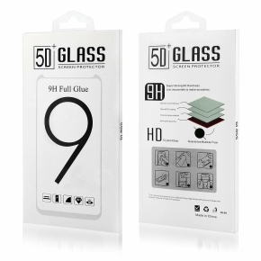5D BP Glas für Samsung A20S Full Glue schwarz