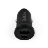 Car charger VIDVIE CC532C 30W 1xUSB+1xType-C black