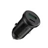 Car charger VIDVIE CC532C 30W 1xUSB+1xType-C black