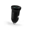 Car charger VIDVIE CC532C 30W 1xUSB+1xType-C black