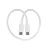 Cable REVERSE Type C/Type C 30cm 3A 60W white BAG