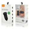 Car charger VIDVIE CC532C 30W 1xUSB+1xType-C black