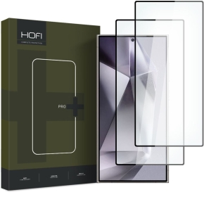 SZKŁO HARTOWANE HOFI GLASS PRO+ 2-PACK GALAXY S24 ULTRA BLACK