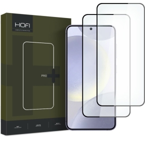 SZKŁO HARTOWANE HOFI GLASS PRO+ 2-PACK GALAXY S24 BLACK