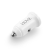 Car charger VIDVIE CC532C 30W 1xUSB+1xType-C white
