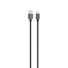 Kabel VIDVIE CB4024 USB/Type C 6A, 1.2m czarny
