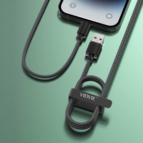 kabel vidvie cb4024 usb iphone czarny