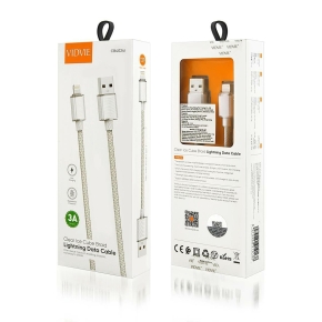 kabel vidvie cb4024 usb iphone bialy