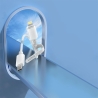 Cable VIDVIE CB4024 USB/iPhone 1.2m white