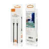 Kabel VIDVIE CB4014 Typ C/iPhone 3A, 1m schwarz