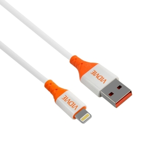 Kabel VIDVIE CB4014 USB/iPhone 2.4A, 1m weiß