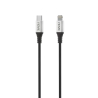 Kabel VIDVIE CB4014 Typ C/iPhone 3A, 1m schwarz