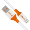 Kabel VIDVIE CB4014 USB/iPhone 2.4A, 1m weiß