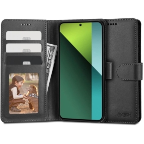 TECH-PROTECT WALLET XIAOMI REDMI NOTE 13 PRO 5G / POCO X6 5G SCHWARZ