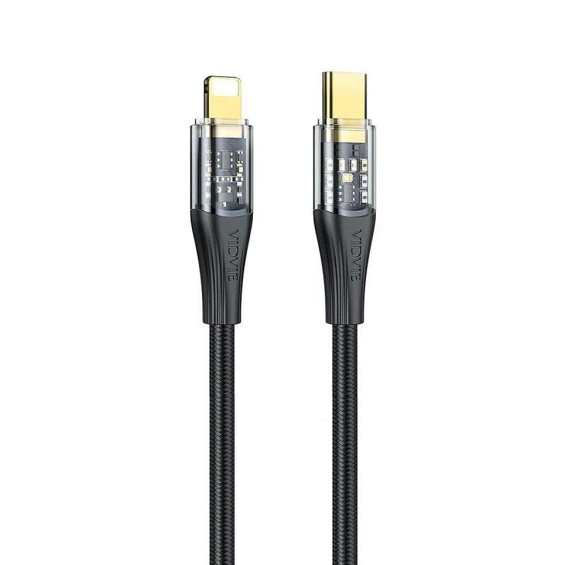 Cable VIDVIE CB4017 Type-C/iPhone 30W 1.2m black