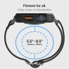 SPIGEN LITE FIT ”PRO” APPLE WATCH 4 / 5 / 6 / 7 / 8 / 9 / SE 1 / 2 / 3 (44 / 45 MM) MATTE BLACK