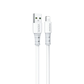 Cable VIDVIE CB4020 USB/iPhone 3A 1.2m white