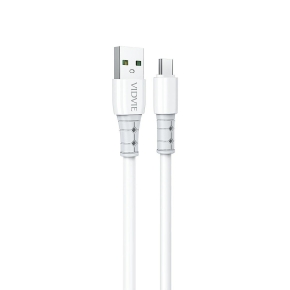 VIDVIE CB4020 USB/Type C 3A Cable, 1.2m White