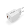 Travel charger VIDVIE PLE254 3A 35W GaN Type-C white