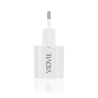 Travel charger VIDVIE PLE255 3A 35W GaN USB+Type-C white